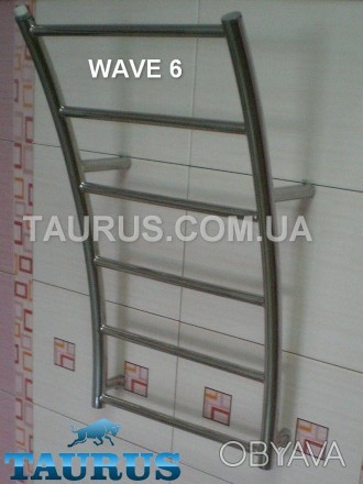 Полотенцесушители Wave 6 от украинского производителя Taurus изготовлены из нерж. . фото 1