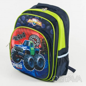 Описание товара:
Качественный рюкзак для мальчика младших классов. Анатомические. . фото 1
