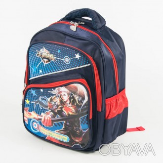 Описание товара:
Качественный рюкзак для мальчика младших классов.
Материал: ней. . фото 1