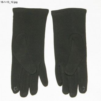 Женские трикотажные стрейчевые перчатки комбинированые с верхом из кожзама.
На у. . фото 4