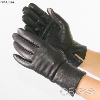 Купить женские кожаные перчатки и шерстяной подкладкой в интернет магазине Товар. . фото 1