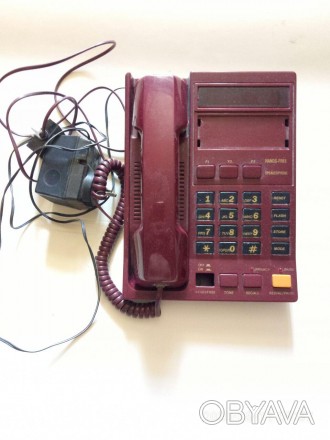 Продам стационарный телефон с АОН. Рабочее состояние. . Комплект: Телефон, блок . . фото 1