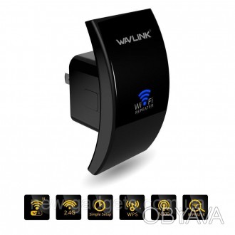 WAVLINK WL-WN519N2 репитер, роутер, повторитель, усилитель, ретранслятор Wi-Fi с. . фото 1