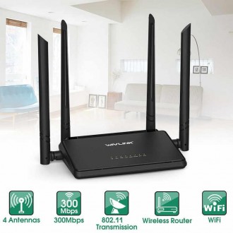 Wavlink WN529N2A Wireless Wifi Сигнал 300Mbps 2.4G Router. Краматорськ. фото 1 Wavlink WN529N2A Wireless Wifi Сигнал 300Mbps 2.4G Router. Краматорськ. фото 1