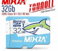 Карта памяти MIXZA microSD 32Гб Class 10 SDXC. Краматорськ. фото 1 Карта памяти MIXZA microSD 32Гб Class 10 SDXC. Краматорськ. фото 1