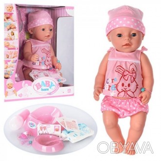 Многофункциональная кукла-пупс новорожденный
Куколка Baby Born — это полный функ. . фото 1