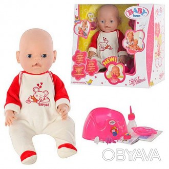 Все Куклы пупсы Baby Born Бейби Борн BB 8009 имеют 9 функций:
Закрывает глазки
П. . фото 1