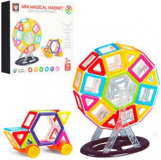 Магнитный конструктор Xinbida Magical Magnet 719 (76 деталей). Одеса. фото 1 Магнитный конструктор Xinbida Magical Magnet 719 (76 деталей). Одеса. фото 1
