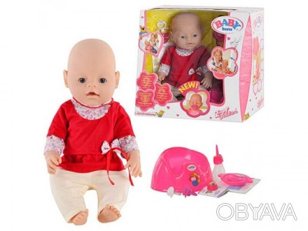 Все Куклы пупсы Baby Born Бейби Борн BB 8009 имеют 9 функций:
Закрывает глазки
П. . фото 1