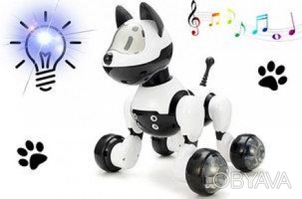 Интерактивная Собака MG012 свет звук / реагирует на команды и танцует
 
Интеракт. . фото 1