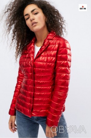 Женская модная куртка демисезонная короткая
Демисезонное стеганое пальто на кноп. . фото 1