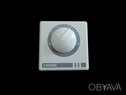Регулятор температуры CEWAL RQ01 Италия (16А).
Главная особенность - простота ко. . фото 1