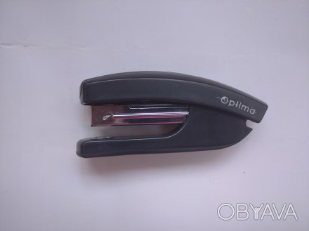 Продам степлер "Оptima", скобы 26/6 и 24/6. Пластиковый корпус, металл. . фото 1