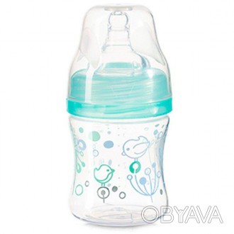 Антиколиковая бутылка с широким горлышком BabyOno 120 ml (402) 
Антиколиковая бу. . фото 1