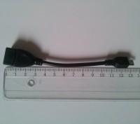 OTG micro USB 2.0 кабель переходник адаптер для планшетов, телефонов, смартфона . . фото 2