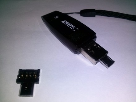Переходник  Micro USB на USB - OTG переходник предназначен для подключения USB ф. . фото 3