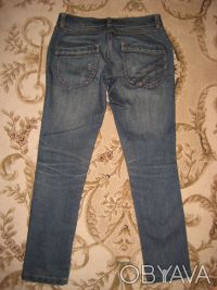 Продам женские джинсы Jennyfer - 27 размера. Спереди и сзади на карманах вшиты м. . фото 6