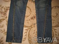 Продам женские джинсы Jennyfer - 27 размера. Спереди и сзади на карманах вшиты м. . фото 5