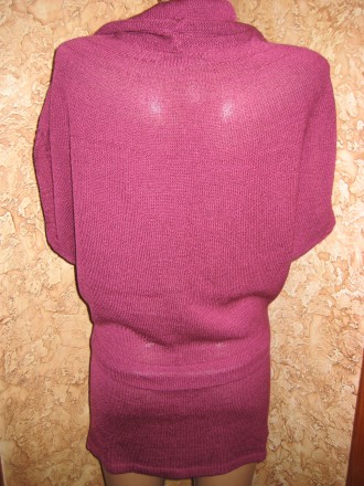 Продам женскую тунику бардового цвета. Очень легкая и прохладная (нитка ирис) - . . фото 3