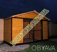Вольеры и будки для собак. Киев. фото 1 Вольеры и будки для собак. Киев. фото 1