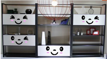 Это современный способ декора комнаты ребенка
Цвет : Черный и Розовые щечки ( в. . фото 8