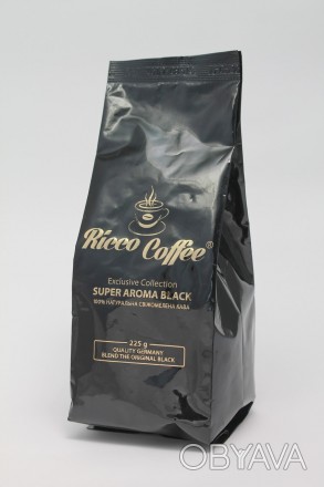 
Кофе молотый Ricco Coffee Super Aroma Black 225 г
Кофе молотый Ricco Coffee Sup. . фото 1
