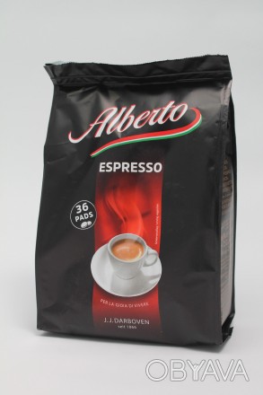 
Кофе в чалдах J.J.Darboven Alberto Espresso 36шт 252 г
J.J.Darboven- Alberto "E. . фото 1