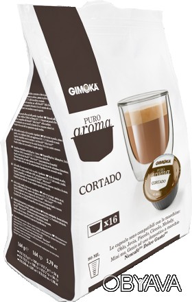 Кофе в капсулы Dolce Gusto (Nescafe) Gimoka Cortado Espresso - средней крепости . . фото 1