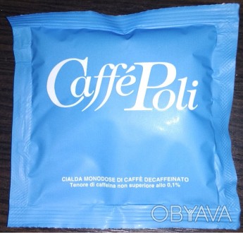 Кофе в чалдах (монодозах) Caffe Poli Decaffeinato (100 шт. по 7г) - это прекрасн. . фото 1