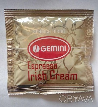 Кофе в чалдах (монодозах) Gemini Irish Cream (1шт. по 7г) - 100% Арабика, аромат. . фото 1