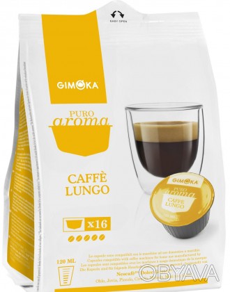 Кофе в капсулы Dolce Gusto (Nescafe) Gimoka Caffe Lungo - высококачественная 100. . фото 1