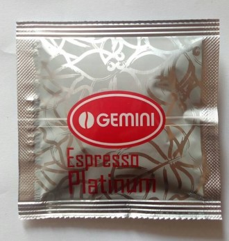 Кофе в чалдах монодозах Gemini Espresso Platinum 100шт Джемини Платинум. Киев. фото 1 Кофе в чалдах монодозах Gemini Espresso Platinum 100шт Джемини Платинум. Киев. фото 1