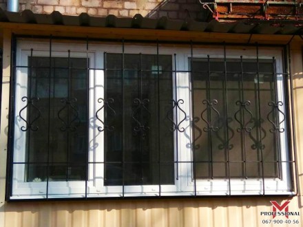 Professional-M изготавливает и устанавливает качественные решетки на окна и балк. . фото 6