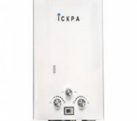 Колонка газовая Искра 10л/мин (белый цвет). Днепр. фото 1