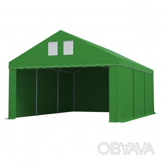 Тэнтовый гараж COMFORT ПВХ 3 x 6м Зеленый
Палатки серии COMFORT является надежны. . фото 1