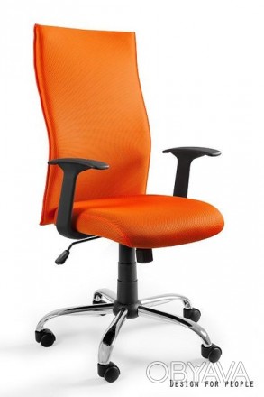 Эргономическое офисное кресло Black on black 8 цветов  - Механизм наклона, возмо. . фото 1
