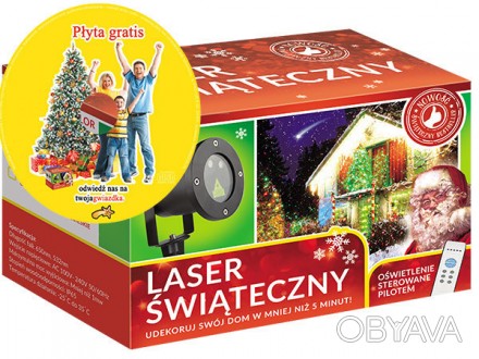 Лазерный проектор RG 8в1 Елки, снежинки, звоночки. + пульт + диск
Сделан из высо. . фото 1