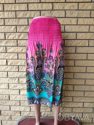 Юбка-сарафан летняя ткань масло MING.
Можно носит как юбку, так и как сарафан. Д. . фото 1