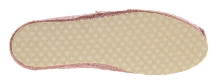 Тканевые эспадрильи с глиттером от Toms. Блестящие эспадрильи с натуральной замш. . фото 3
