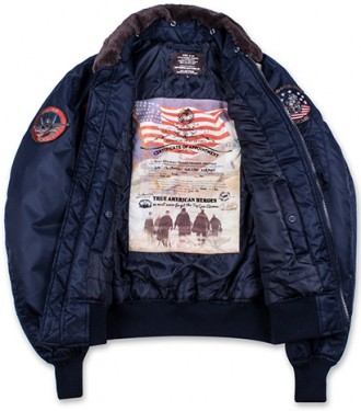 Для створення льотної куртки Top Gun B-15 Flight Bomber Jacket with Patches за о. . фото 5