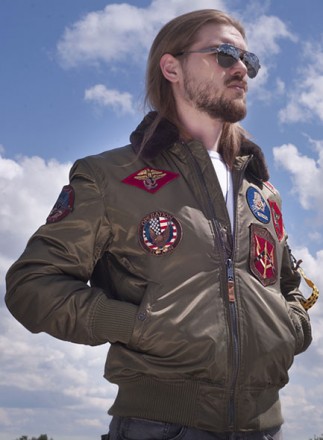 Для створення льотної куртки Top Gun B-15 Flight Bomber Jacket with Patches за в. . фото 2