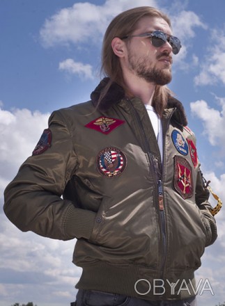 Для створення льотної куртки Top Gun B-15 Flight Bomber Jacket with Patches за в. . фото 1