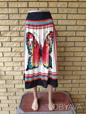 Юбка-сарафан летняя в пол ткань масло JIMEI.
Можно носит как юбку, так и как сар. . фото 1