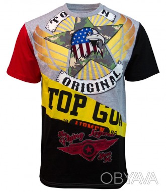 устрічайте новий яскравий дизайн оригінальної футболки Top Gun 

Футболка Top . . фото 1