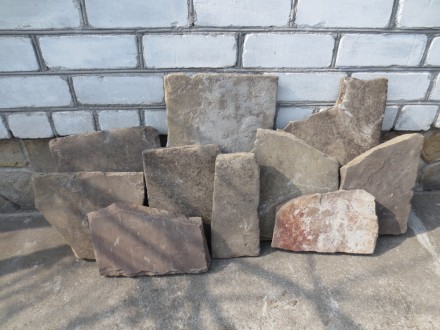 Камінь натуральний: бордюрний, плитковий та облицювальний. Ціна - за домовленіст. . фото 8