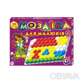 Игрушка мозаика для малышей 2 ТехноК 2216, 120 дет,
Мозаика - любимая игра детст. . фото 1