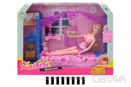 Кукла Барби с аксессуарами и кроваткой Кайбиби BLD136
Кукла Kaibibi – это интере. . фото 1