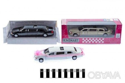 Машинка металлическая лимузин Kinsmart KT 7001 WW
 
Материал: металл, пластик 
О. . фото 1