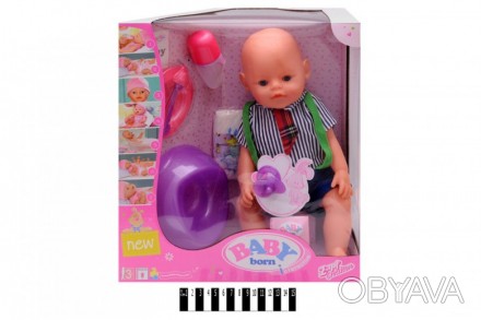 Кукла пупс Baby Born Беби Берн с аксессуарами 80528-10
Кукла Baby Born совсем ка. . фото 1