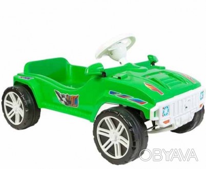 Машинка педальна прогулянкова Оріон 792 зелена
Дитяча каталка для молодих гонщик. . фото 1